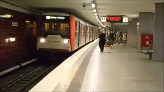 U Bahn Hamburg: Bahnhof Berliner Tor[FULL HD]