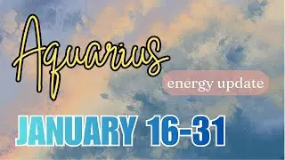 ♒ AQUARIUS Ano'ng Paparating Sayo? ✨ JANUARY 16-31  2️⃣0️⃣2️⃣6️⃣ ENERGY UPDATE ✨ Tagalog Tarot