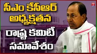 CM KCR to Hold TRS State Committee Meeting Tomorrow | Telangana Bhavan | T News