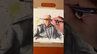 A more meaningful painting to me&hellip; #watercolorart #portraits #watercolor lor