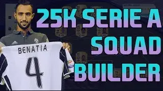 25K SERIE A SQUAD BUILDER | FIFA 16 ULTIMATE TEAM