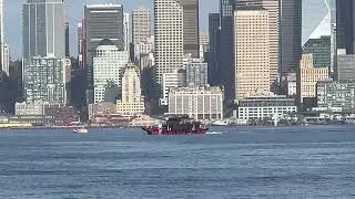 Salish Sea Tour Boat on Elliott Bay