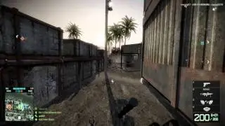 Battlefield: Bad Company 2 PC Oasis Conquest Revisited Gameplay Music Part 1/3