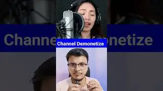 😱 voice over channel monetize nhi hoga? #viralshorts #viralvideo #viral #shorts