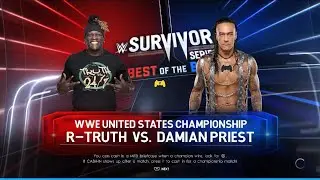 WWE 2K22 - R Truth vs Damian Priest - WWE United States Championship Match