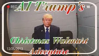 AI Donald's Christmas Walmart Adventure