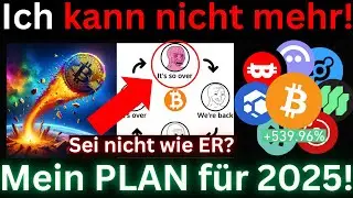 Krypto: Ich HALTE ES nicht MEHR AUS! PREISE fallen & RETAIL FEHLT?! MEIN PLAN f&uuml;r den REST von 2025!
