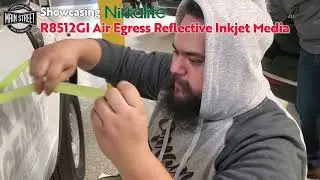 Nikkalite Air Egress Reflective Sheeting(R8512GI)-Vehicle Application Demonstration