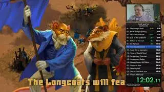 Tooth and Tail any% Speedrun 1:43:02.73