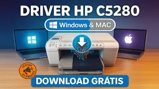 ATENDENDO PEDIDOS: Driver HP Photosmart C5280 para Windows e MAC #hp #windows #mac
