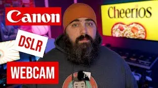 Use Your Canon Camera As A Webcam With EOS Webcam Utility ⭐️