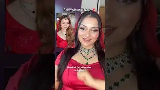 Self wedding makeup| party makeup at home| dewy makeup tutorial| winter makeup #ytshorts #viralvideo