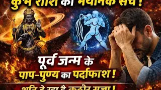 शनि अब मौन नहीं | कुंभ राशि वालों पर शुरू हुआ कर्मों का न्याय