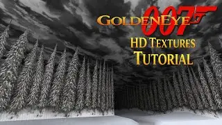 GoldenEye 007 Graphics Overhaul | 1964 GEPD Emulator HD Texture Tutorial