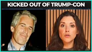 Tara Palmeri KICKED OUT Of Trump-Con For Asking About JEFFREY EPSTEIN