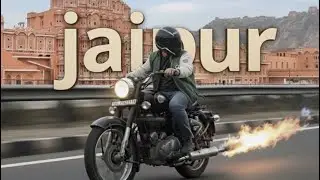 Ride bullet in jaipur vlog || riding bullet standard 350 || #bullet #jaipurvlog 