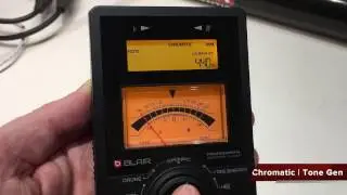 Blair Professional Bagpipe Tuner - Features