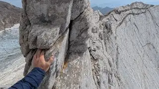 Pic du Clôt de la Hount et crête du Montferrat