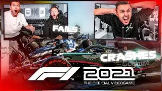 Komplett LOST in F1 2021 mit BROSKI 🤣😱FAHRER DES TAGES .. 😂 Formel 1