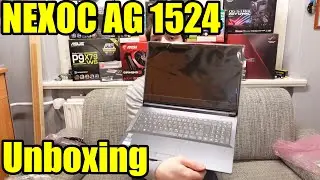 NEXOC AG 1524 Gaming Notebook - Unboxing - Computer 46 [DE] [4K]