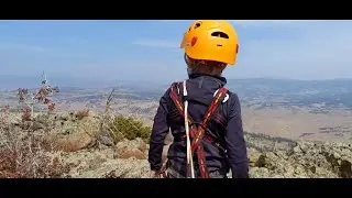 Gear Review of a Kid's Rock Climbing Harness: the Trango Junior Full Body Harness