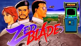 ZED BLADE - JOGO DE NAVINHA (FLIPERAMA) Jogando ZED BLADE At&eacute; Zerar-Jogo do ZED BLADE (ARCADE)