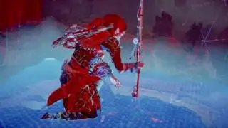 Horizon Zero Dawn - Snapmaw, Glinthawk, and Longneck Battle Under Moonlight (PS4 Pro)