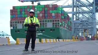 Port Crane Inspection with Drones & AI in cooperation with SGS