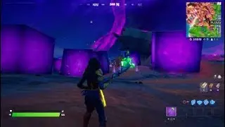 Fortnite Baby Cubes appearing at Pleasant Park
