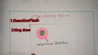 TOP  3 CHEMISTRY APPS!!