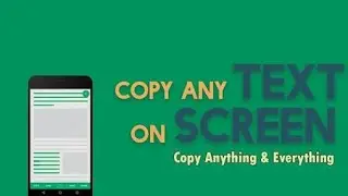 how to copy unselectable text with your android||A.G HACKS||