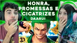 Reagindo ao rap épico de anime: Daarui - Honra, promessas e cicatrizes Roronoa Zoro One Piece