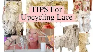 Tips for Sourcing and Washing Lace for Upcycling