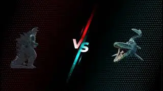 Godzilla vs legends (Giganatosaurus Indominus ultimasaurus Trex Mosasaurus)🔥#edits #shorts