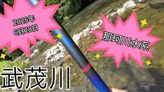 2025年6月28日 那珂川鮎釣りポイント支流 武茂川
