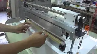 Pneumatic Control Impulse Sealer with Cutter [WU-HSING]