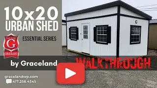 SOLD! 🔎10x20 Urban Shed 
