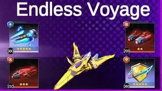 Endless LVs 231- 287- Conqueror, Conq Armor, Thor Weapons  Destroyer Missles and WG Wing Fighter