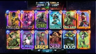 Marvel Snap March 2023 Season Ranks 105-107 DoomWave Pool 3+ Gameplay