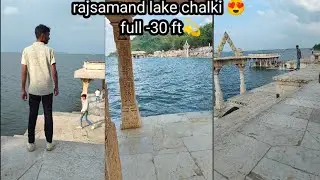 Rajsamand lake overflow 💫 #travel #video #like #share #subscribe 