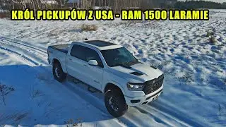 RAM 1500 OFFROAD gotowy? Jazda pr&oacute;bna na śniegu po NAPRAWIE!