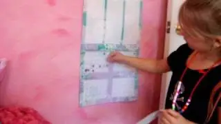 The big reveal ~ K's new Hannah Montana Room