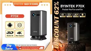 BYINTEK P70X Portable Mini Projector Review