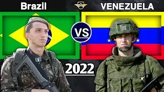 Brazil vs Venezuela military power comparison 2022.