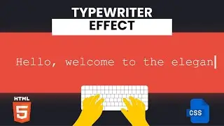 ChatGPT Typing Effect in CSS | Typewriter Effect in CSS