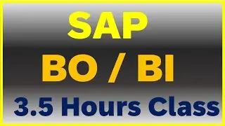 SAP BusinessObjects Business Intelligence Tutorial: A Comprehensive Guide