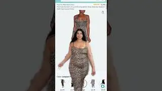 Amazon Leopard Dress Try-On, Size XXL #short#