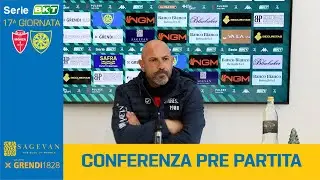 Monza - Carrarese, La conferenza pre partita