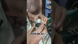 piston ring set. #youtube #nonfollower  #automobile #bike #shortvideo  #public #post 🛠️🪛🏍️👍🔔