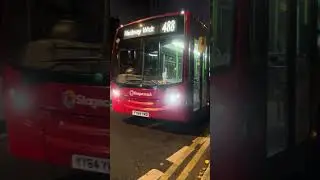 YY64 YKD E200 Euro 6 at Clapton Pond on the 488 to Hackney Wick,Fish island from Dalston Forest Road